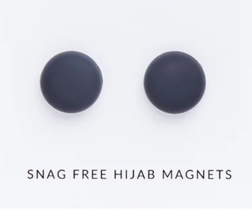 Luxury hijab magnets designed for delicate fabrics like silk and cotton.