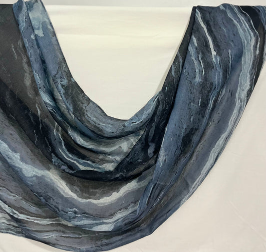 SLATE SWIRL COTTON MODAL