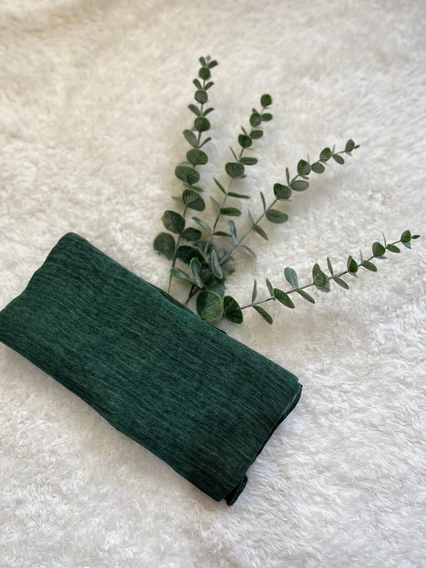 TEXURED RAYON HIJAB - EMERALD