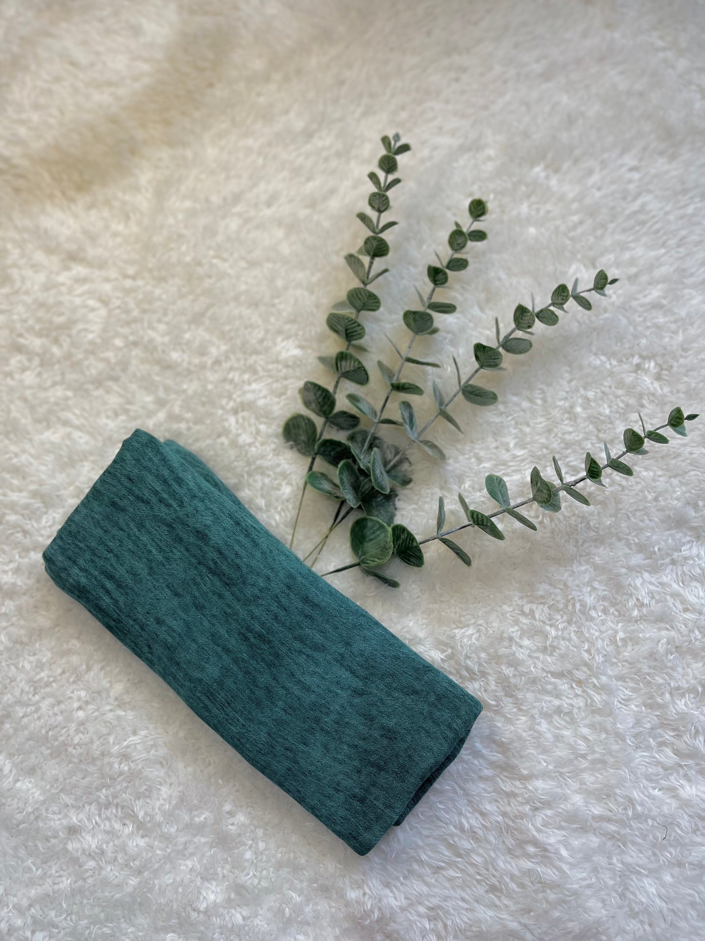 TEXURED RAYON HIJAB - PINE