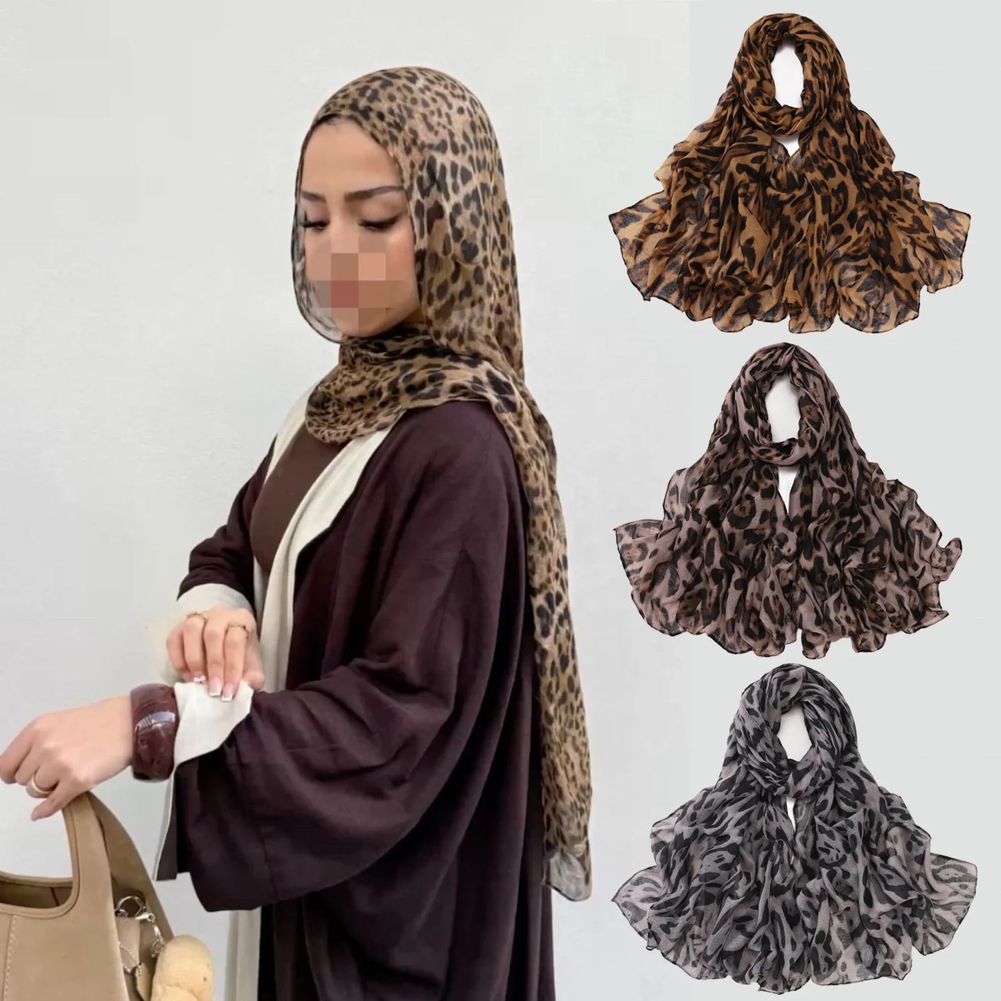 LEOPARD PRINT HIJAB