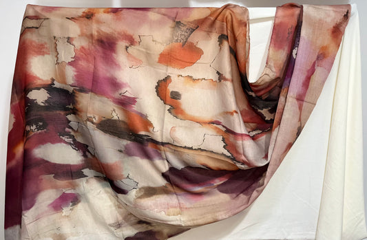 WATER COLOUR FLORAL COTTON MODAL HIJAB