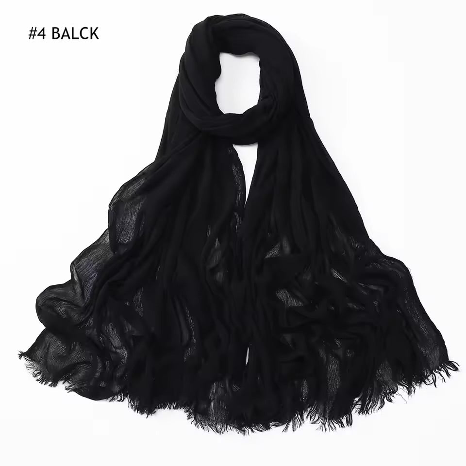 RAYON CRINKLE MODAL VISCOSE HIJAB