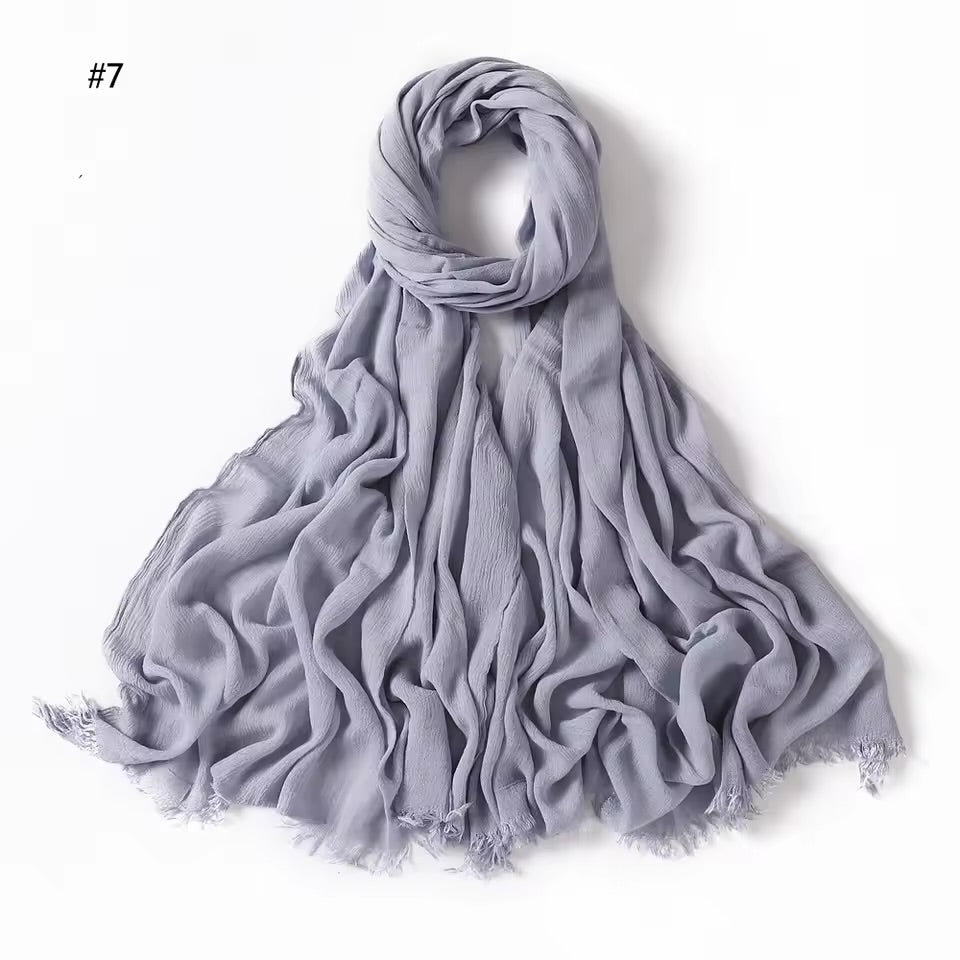 RAYON CRINKLE MODAL VISCOSE HIJAB