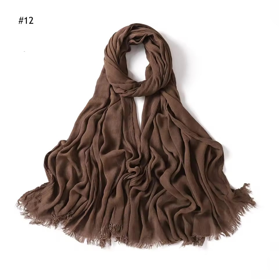 RAYON CRINKLE MODAL VISCOSE HIJAB