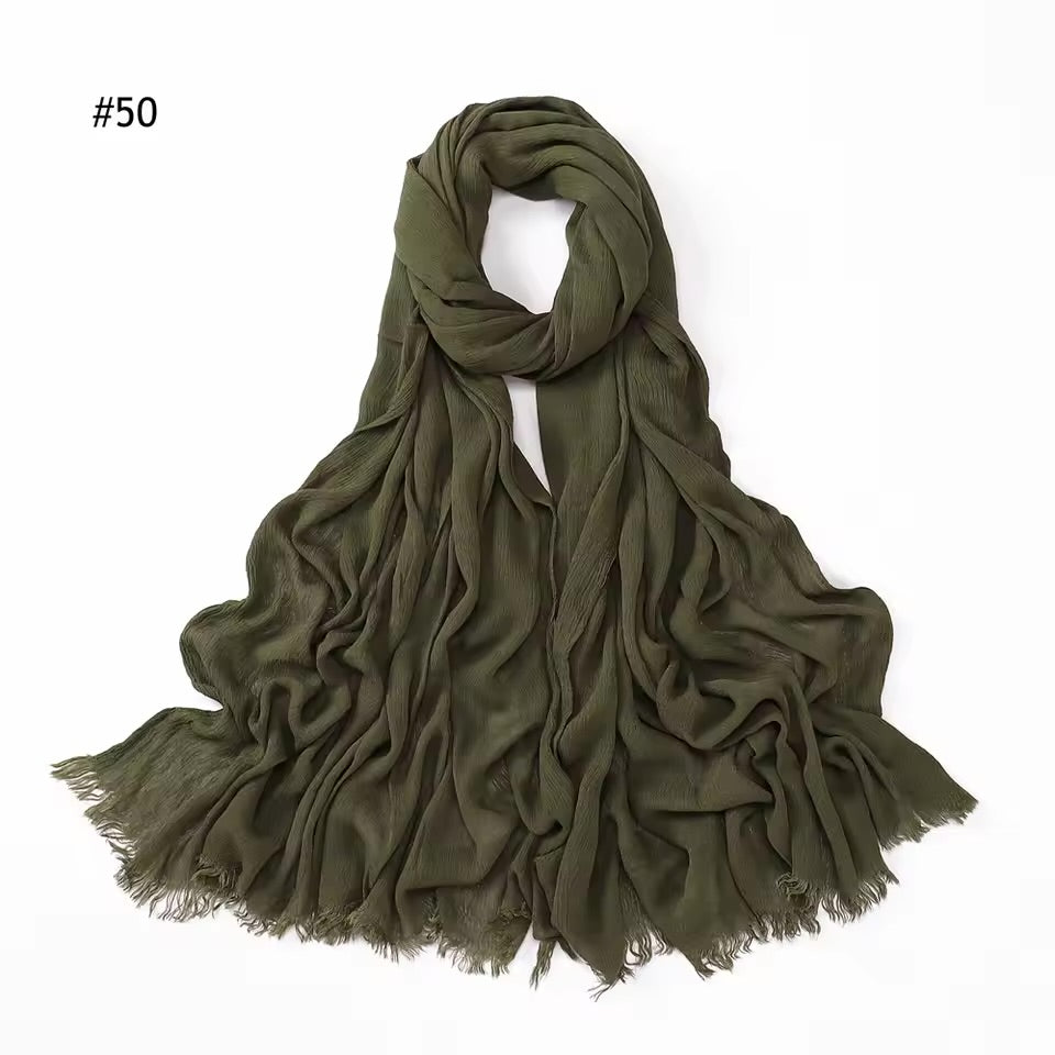 RAYON CRINKLE MODAL VISCOSE HIJAB