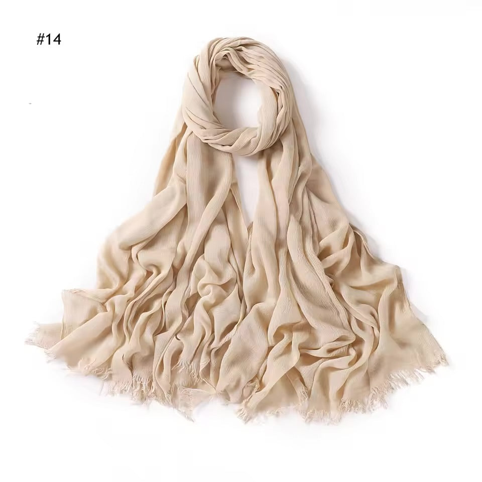 RAYON CRINKLE MODAL VISCOSE HIJAB
