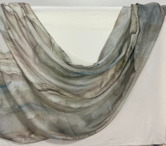 Platinum Lava Hijab – Printed Modal Cotton Hijab with Smooth Texture