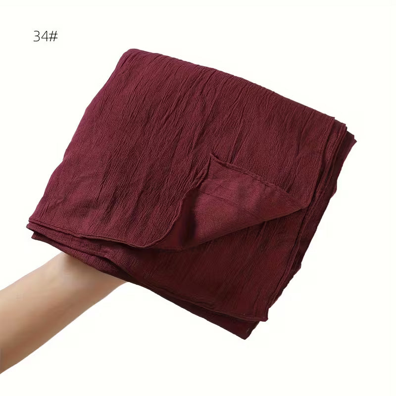 CRUSHED COTTON HIJAB