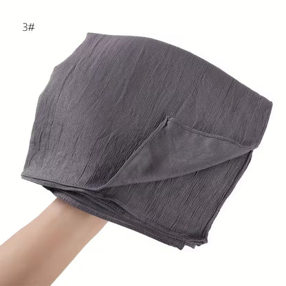CRUSHED COTTON HIJAB