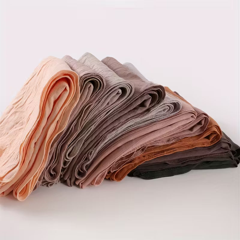 CRUSHED COTTON HIJAB