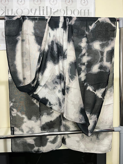 MIDNIGHT MARBLE MODAL HIJAB