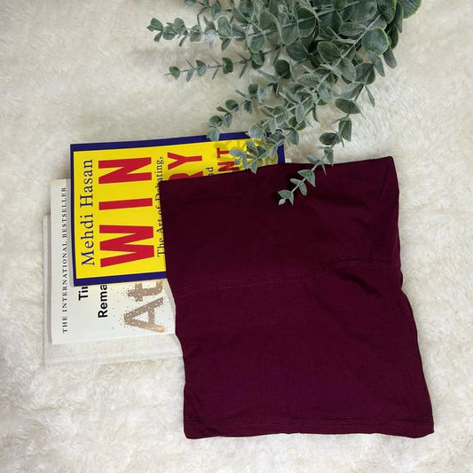 BAMBBOO TUBE UNDER CAP | BURGANDY