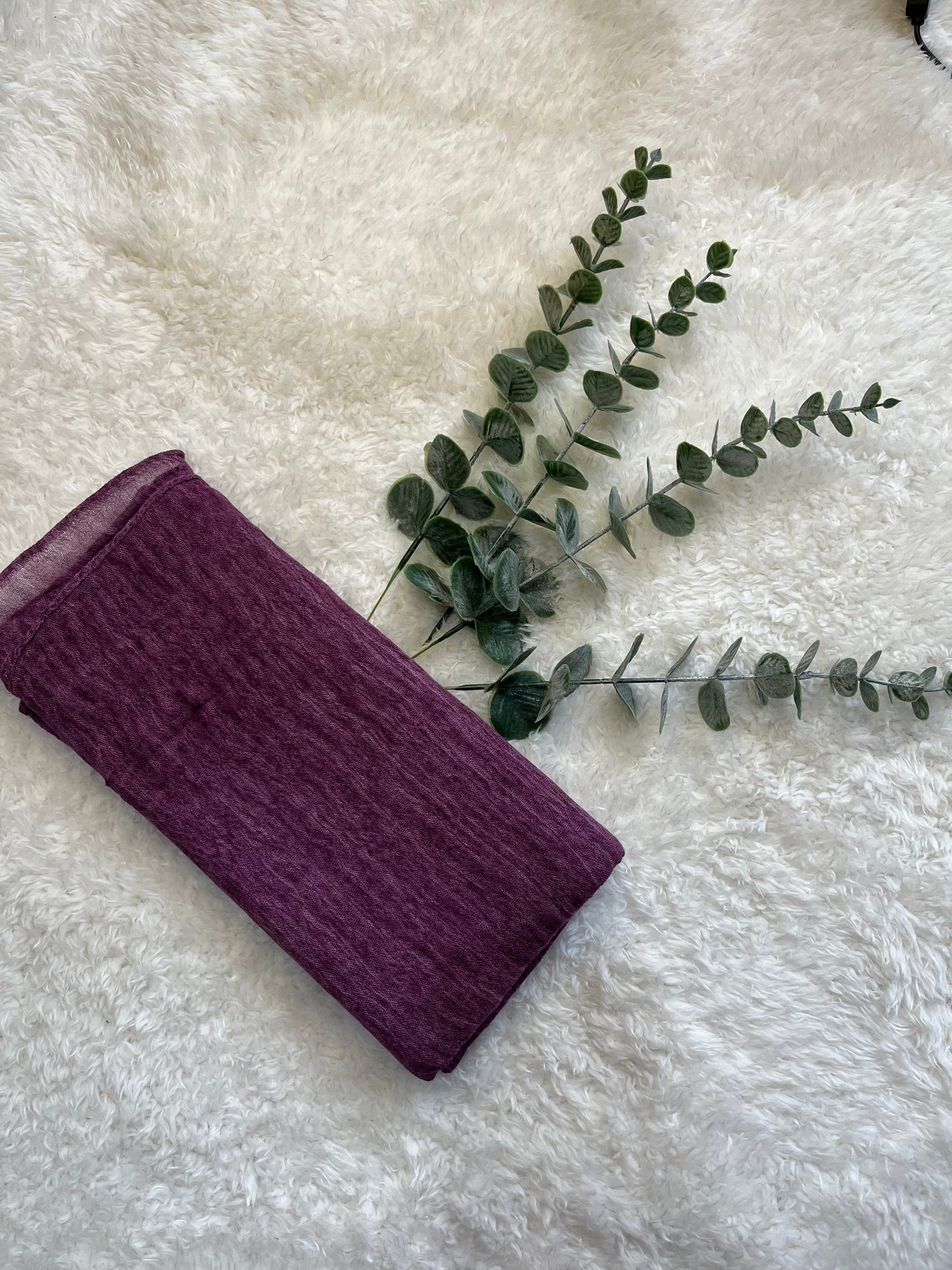 TEXURED RAYON HIJAB - JAM