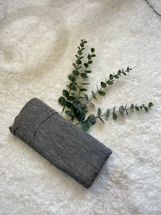 TEXURED RAYON HIJAB - GRAPHITE