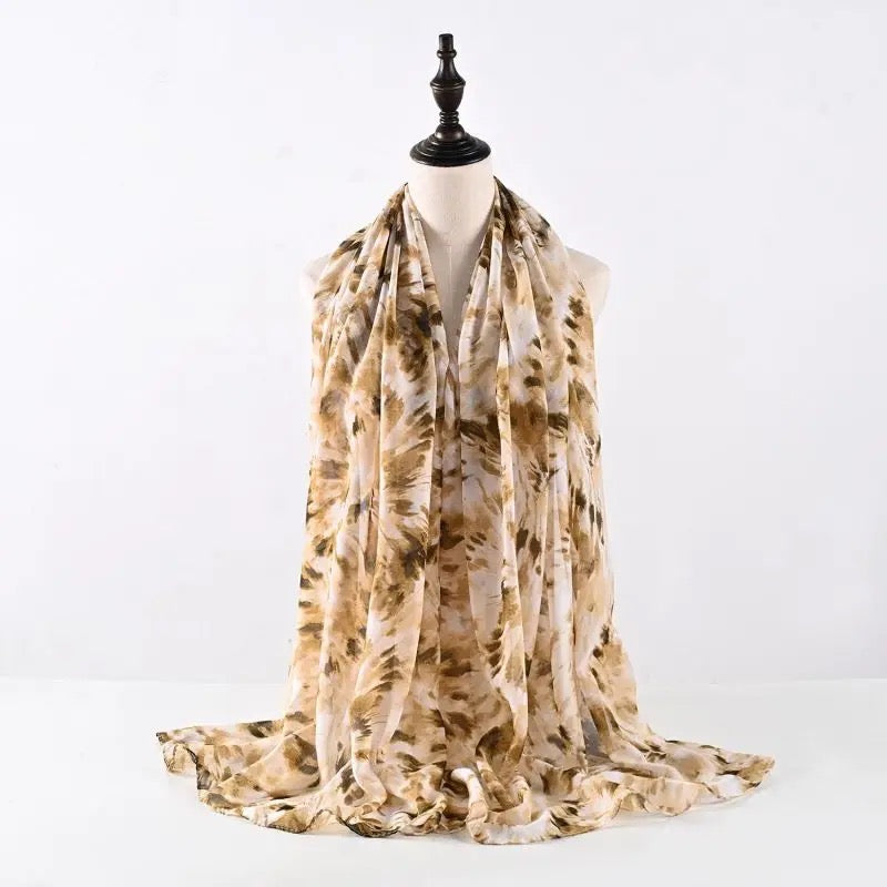 Printed Chiffon Hijab