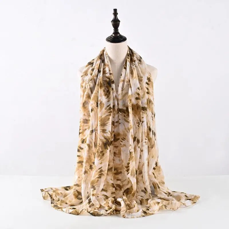 Printed Chiffon Hijab