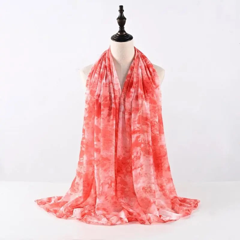 Printed Chiffon Hijab