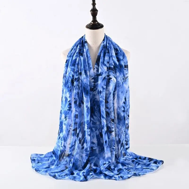 Printed Chiffon Hijab