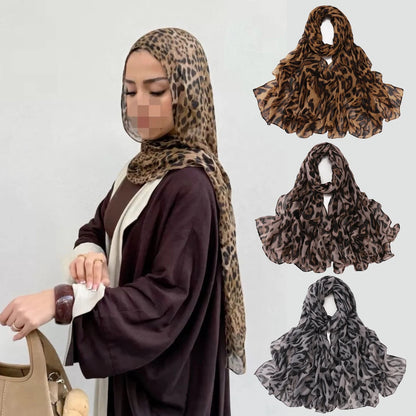 LEOPARD PRINT HIJAB