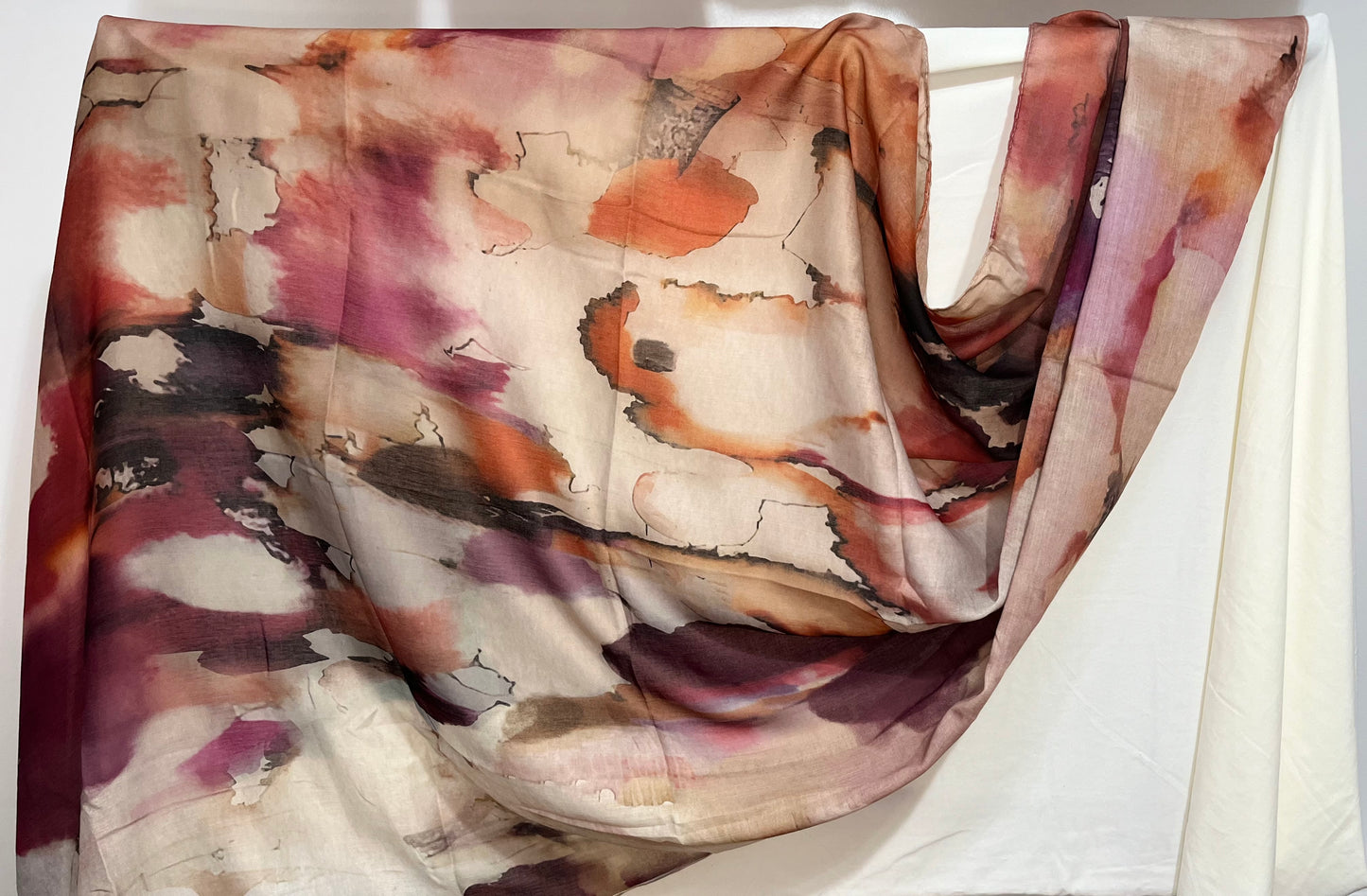 WATER COLOUR FLORAL COTTON MODAL HIJAB