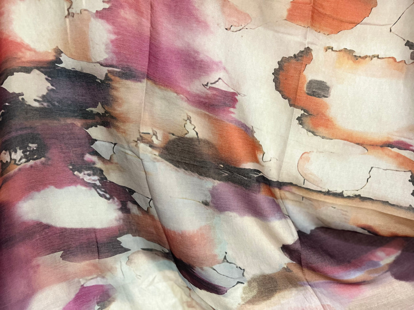 WATER COLOUR FLORAL COTTON MODAL HIJAB