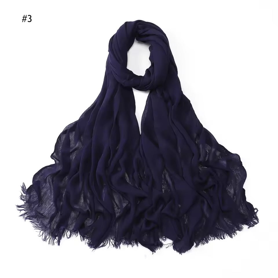 RAYON CRINKLE MODAL VISCOSE HIJAB