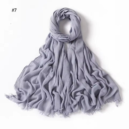RAYON CRINKLE MODAL VISCOSE HIJAB