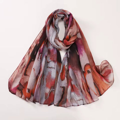 WATER COLOUR FLORAL COTTON MODAL HIJAB