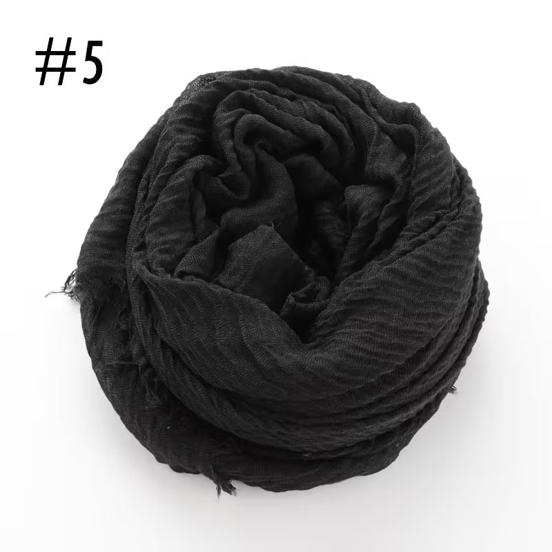CRINKLE COTTON HIJAB