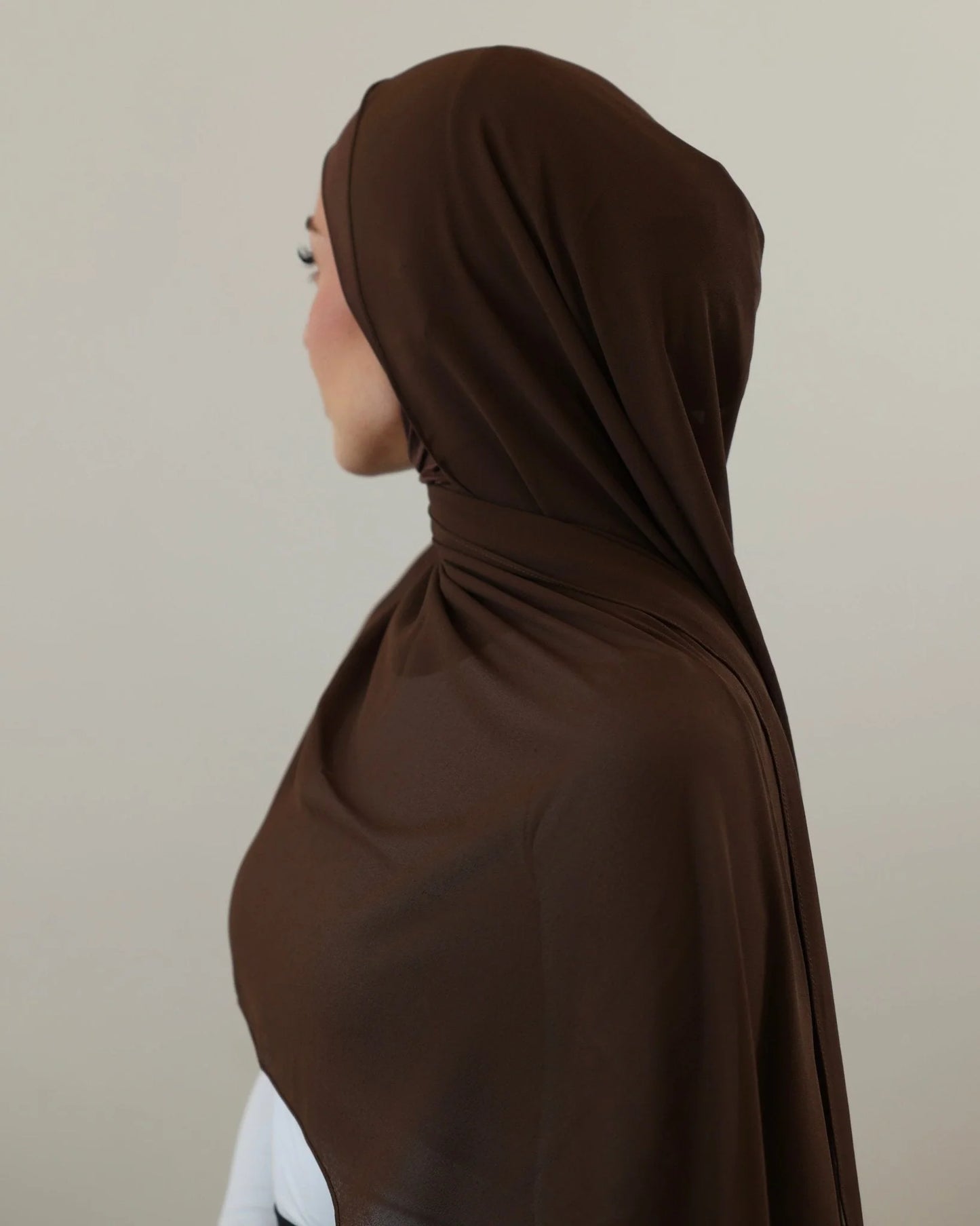 CHIFFON HIJAB | COFFEE