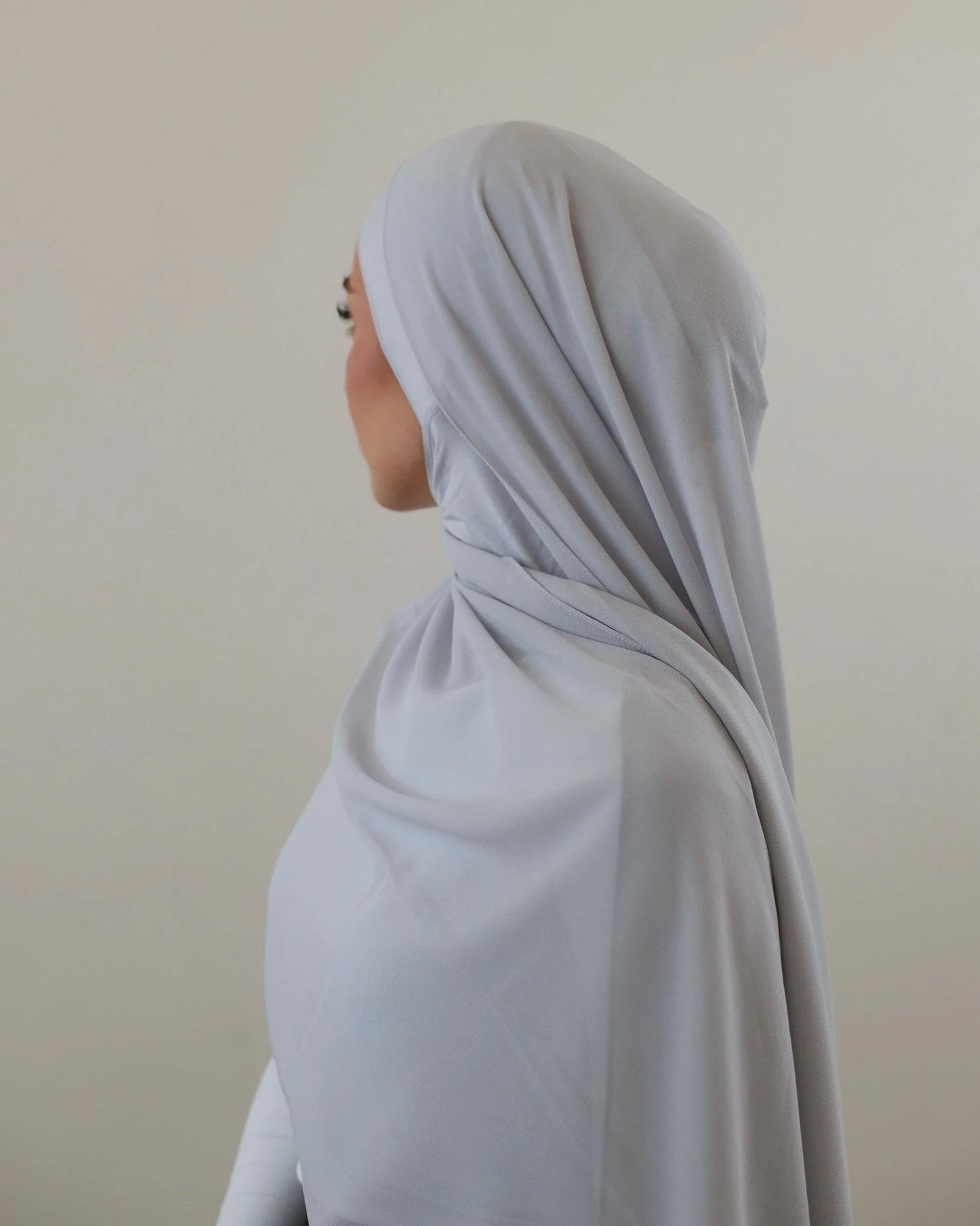 CHIFFON HIJAB| ASH GREY