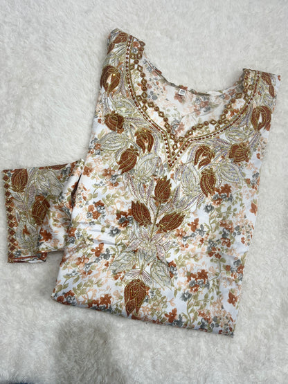 Desert Rose Mukhawar luxury Emirati dress for Eid and occasions UK