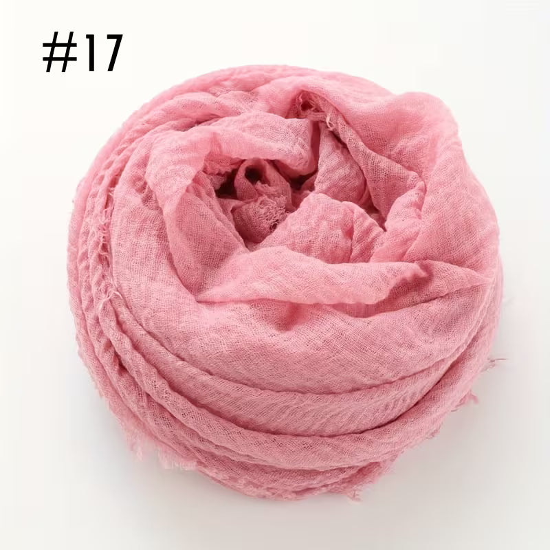 CRINKLE COTTON HIJAB