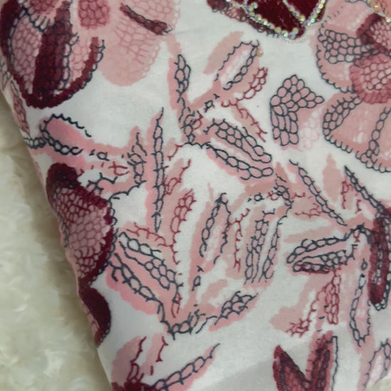 Premium Royal Pomegranate Emirati Mukhawar Islamic clothing for women

