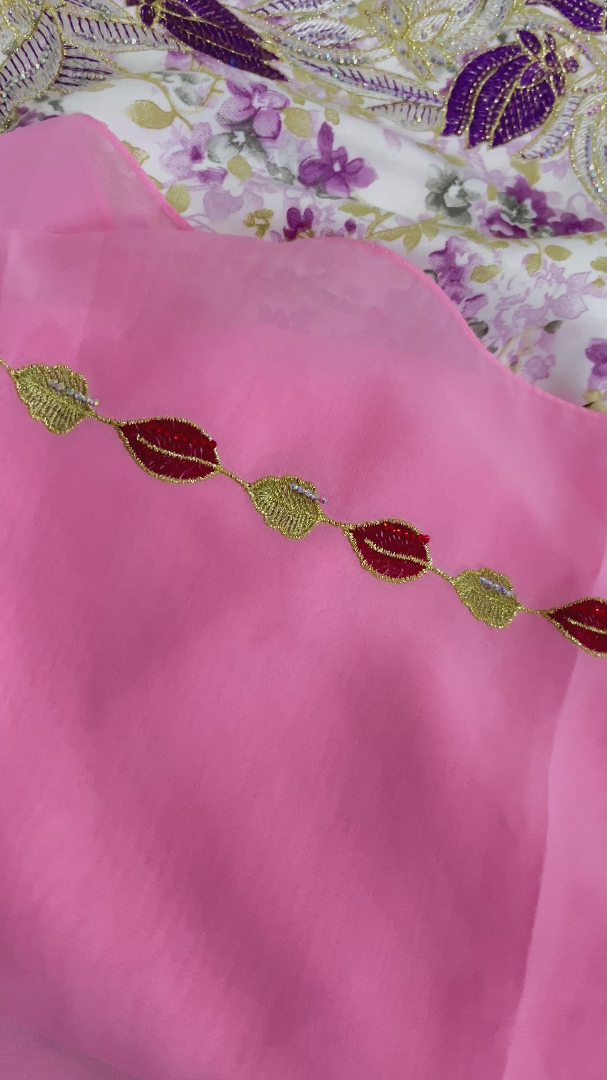 Premium Violet Mirage Emirati Mukhawar Islamic modest clothing for women

